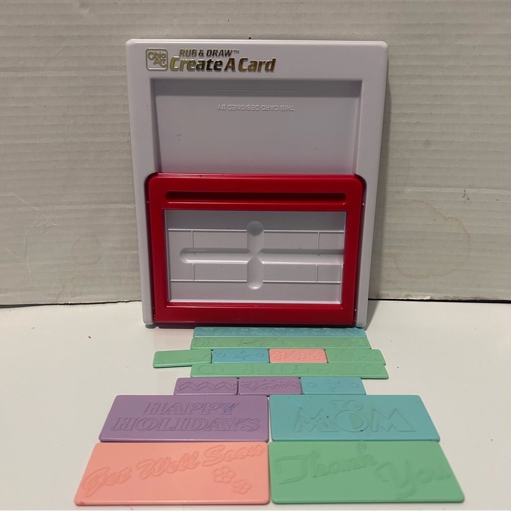 Rub & Draw Create A Card Set